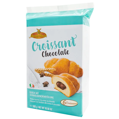 Immagine prodotto 1 - Croissant alla cioccolata 6 pz. 300g