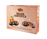 Immagine prodotto - Delizie Albicocca - Biscotti di pasta frolla con ripieno all&rsquo;albicocca 130g