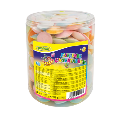 Immagine prodotto 1 - Dischi volanti con ripieno effervescente 378g