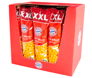 Immagine prodotto 2 - FC Bayern Munich XXL Palline di mais con gusto di peperoncino salato 300g
