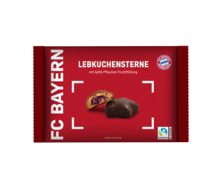 Immagine prodotto - FCB Stelle di panpepato con ripieno di prugne 200g