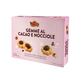 Immagine prodotto - Gemme al cacao e nocciole - Biscotti di pasta frolla con crema al cacao e nocciole 140g