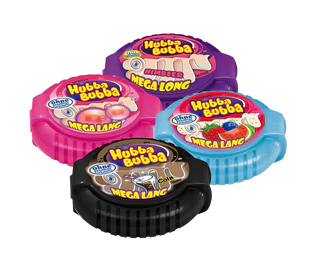 Immagine prodotto 1 - Gomma da masticare Hubba Bubba Bubble Tapes cartone misto 56g