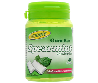 Immagine prodotto 1 - Gomma da masticare spearmint senza zucchero 64,4g