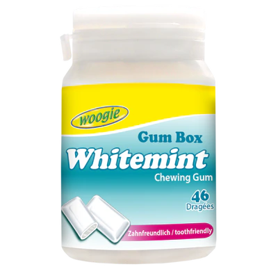 Immagine prodotto 1 - Gomma da masticare whitemint senza zucchero 64,4g