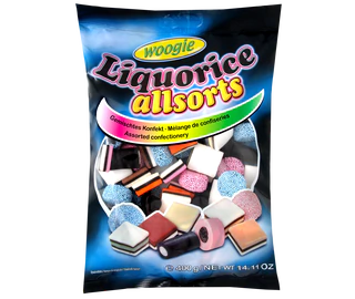 Immagine prodotto - Liquirizia tipo inglese 400g
