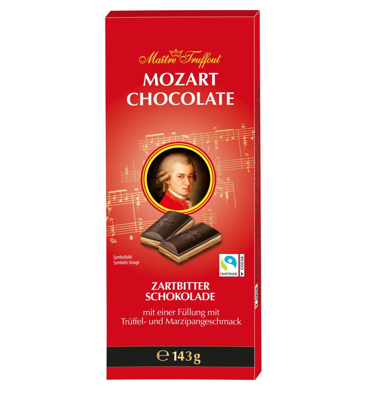 Gunz Mozart cioccolata fondente 143g