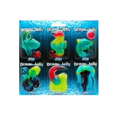 Immagine prodotto 2 - Ocean Jelly &ndash; gomma di frutta animali marini 11x66g espositore da banco