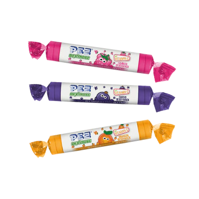 Immagine prodotto 2 - Rotoli dextrose lampone, arancia, ribes nero cartone misto 39g