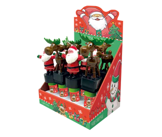 Immagine prodotto 1 - Tanzende Weihnachtsfiguren mit Süßwaren 5g Thekendisplay