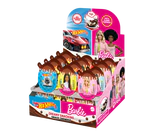Immagine prodotto 1 - Uovo con cucchiaio e sorpresa Barbie & Hot Wheels 17,5g