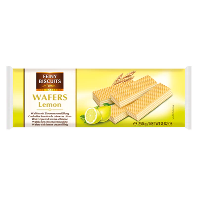 Immagine prodotto 1 - Wafer ripieno con crema di limone 250g