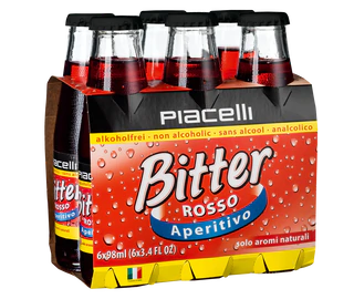 Product image 1 - Aperitif bitter rosso 6x98ml