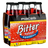 Product image - Aperitif bitter rosso 6x98ml