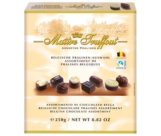 Product image 1 - Assorted Belgian pralines 250g