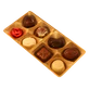 Thumbnail 3 - Assorted Belgian pralines yellow 100g