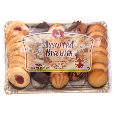 Assorted biscuits 400g Gunz