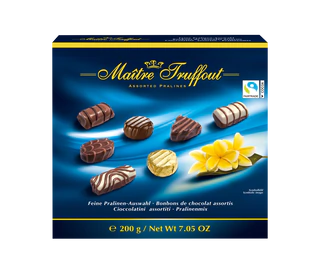 Product image 1 - Assorted pralines blue 200g