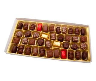 Product image 2 - Assorted pralines red 400g