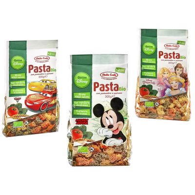 Product image 1 - BIO Disney Pasta 35x300g counter display
