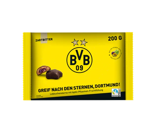 Product image - BVB Gingerbread stars with plum filling 200g