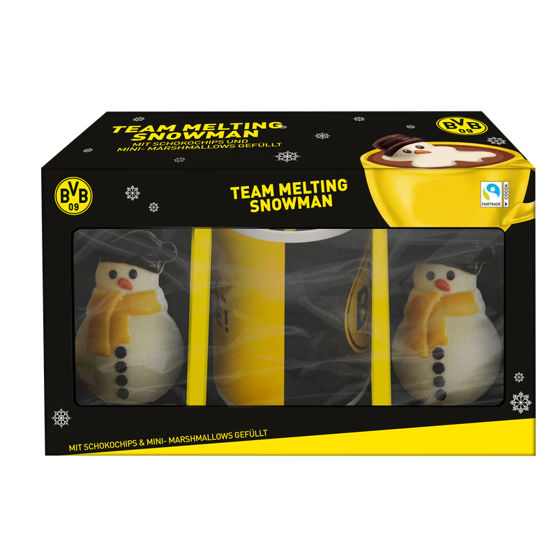 Product image 1 - BVB Melting Snowman Set with cup 150g