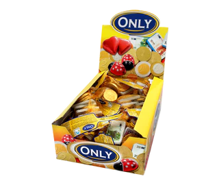 Product image 2 - Banknotes and gold coins milk chocolate 100g