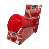 Product image - Big heart thaler milk chocolate 2x36x21,5g counter display