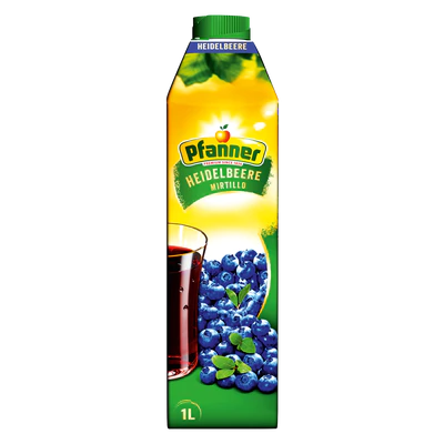 Product image 1 - Bilberry drink 20% 1l