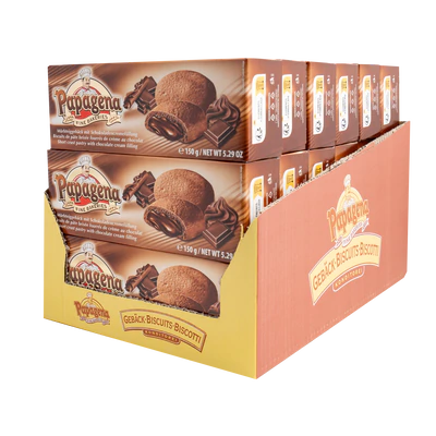 Product image 2 - Biscuits with chocolate filling 150g