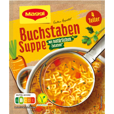 Product image 1 - Bon appetit alphabet soup 100g