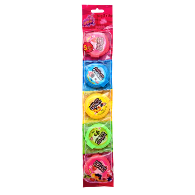 Chewing Gum Bubble Pack 5 Contenu