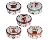 Product image - Butter cookies Christmas tin "Modern Christmas" mixed box 454g