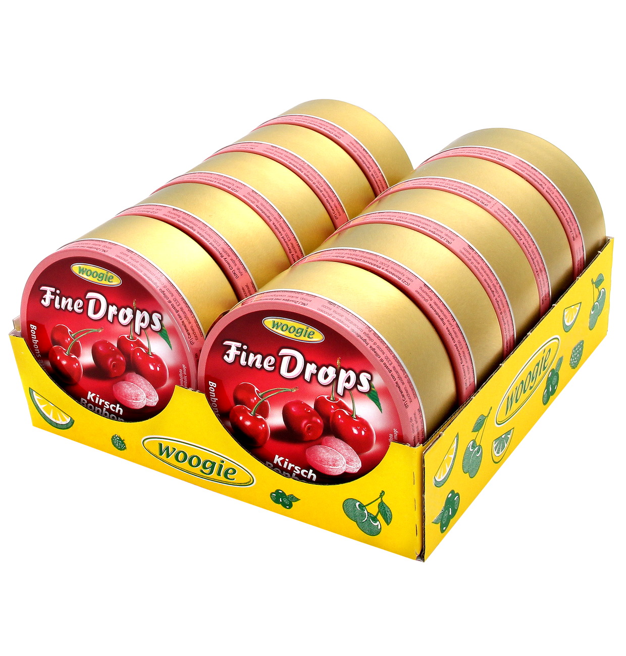 Gunz Candies with cherry flavour 200g