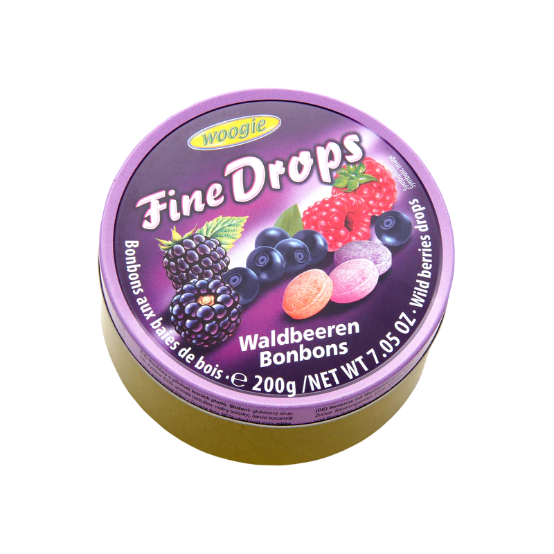 Product image 1 - Candies with forest berries flavour 200g