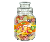 Product image - Candies with fruits mix flavour 966g