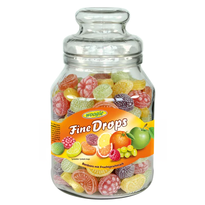Product image 1 - Candies with fruits mix flavour 966g