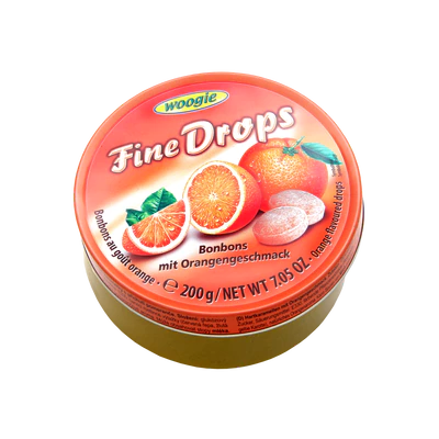 Product image 1 - Candies with orange flavour 200g