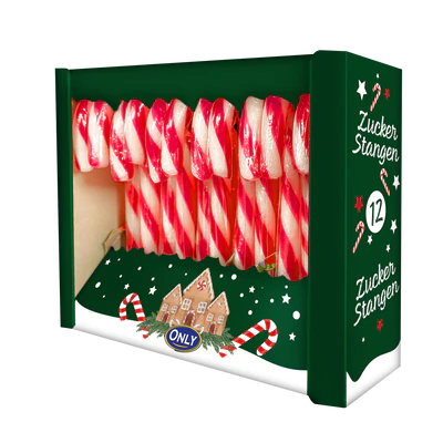 Product image 1 - Candy canes 144g (12x12g)