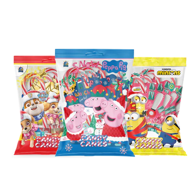 Product image 1 - Candy canes mixed carton 48g