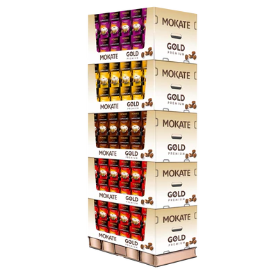 Product image 1 - Cappuccino Gold instant drink powder 280x100g display