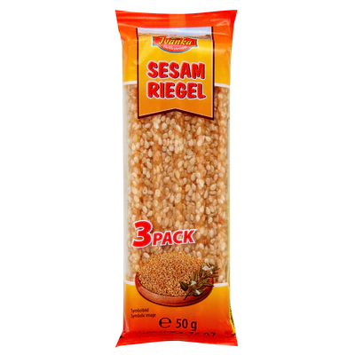 Product image 3 - Caramel sesame bar 150g (3x50g)