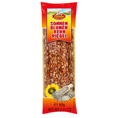 Product image 1 - Caramel sunflower seeds bar 60g