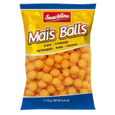 Product image - Cheese balls corn snack salted 125g