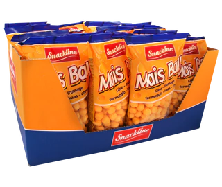 Product image 2 - Cheese balls corn snack salted 125g