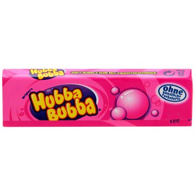 Product image 1 - Chewing gum Hubba Bubba fancy fruit 35g (5x7g)