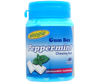Product image 1 - Chewing gum peppermint sugar free 64,4g