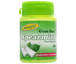 Product image 1 - Chewing gum spearmint sugar free 64,4g