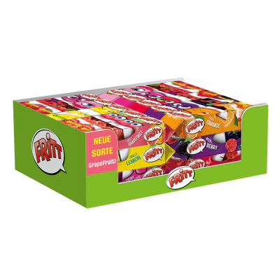 Product image 1 - Chewy candies mixed box 30x70g