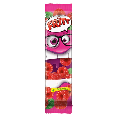 Product image 1 - Chewy candy raspberry 30x70g